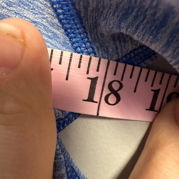 Under Armour Blue Long Sleeve Tee with Crew Neck - Picture 3 of 4